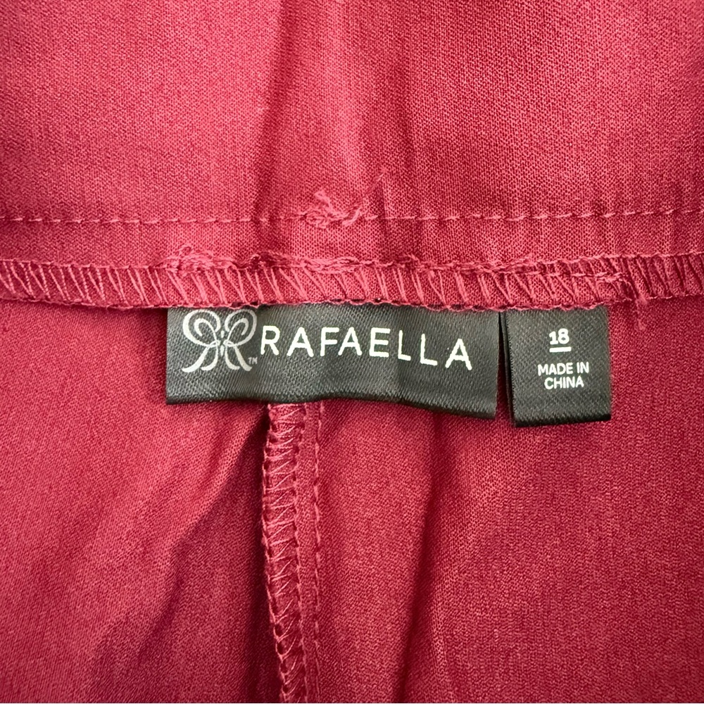 NWT Rafaella Fits Your Shape Moves with You Business Casual Career Pants Size 18 - Picture 3 of 13